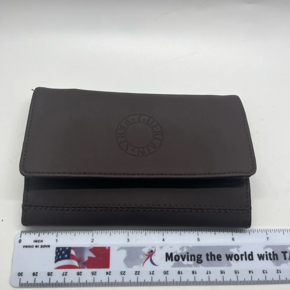 Guerlain paris trifold wallet vintage